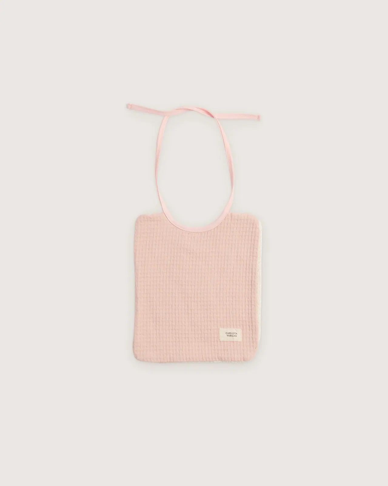 Rectangular bib Barcelona Rose