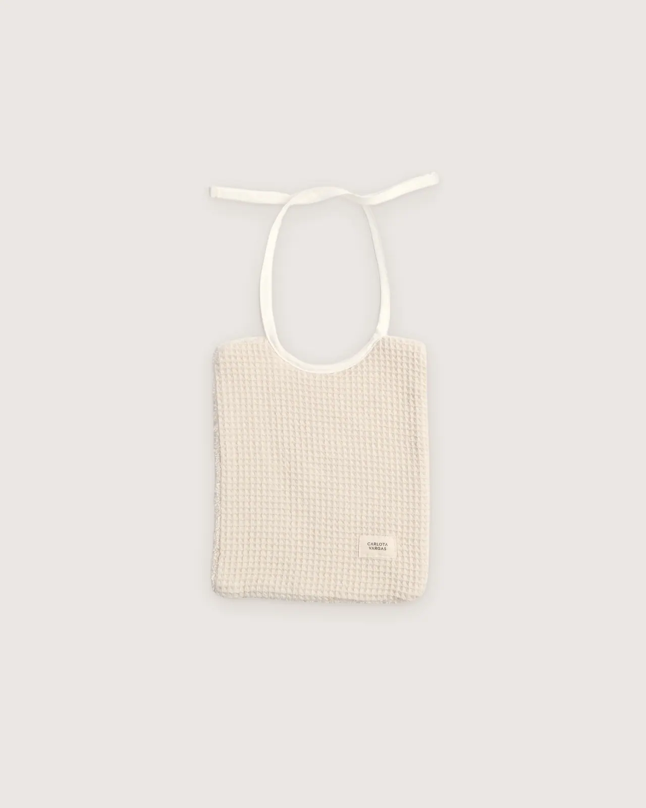 Rectangular bib Barcelona Sand
