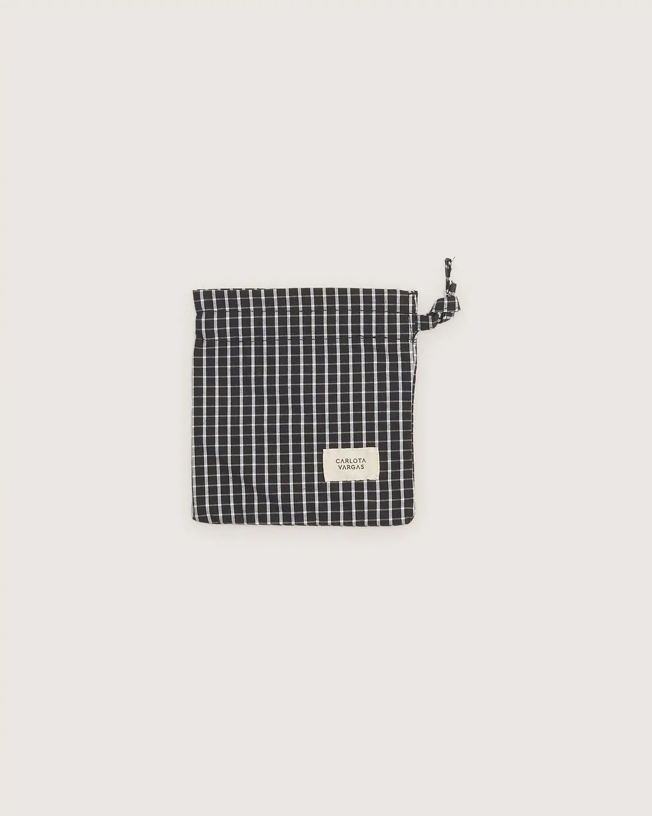Dummy pouch Black & White Stripes