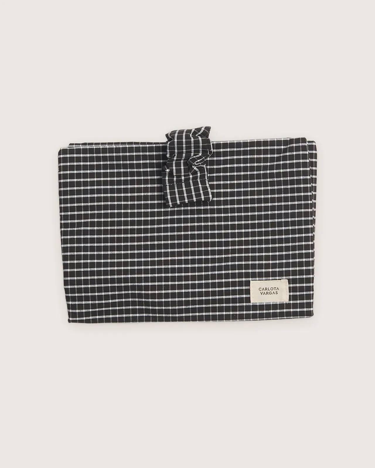 Pañalera Black & White Stripes